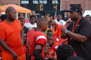 Awarding the Hotbed Classic All-Tournament Medallians