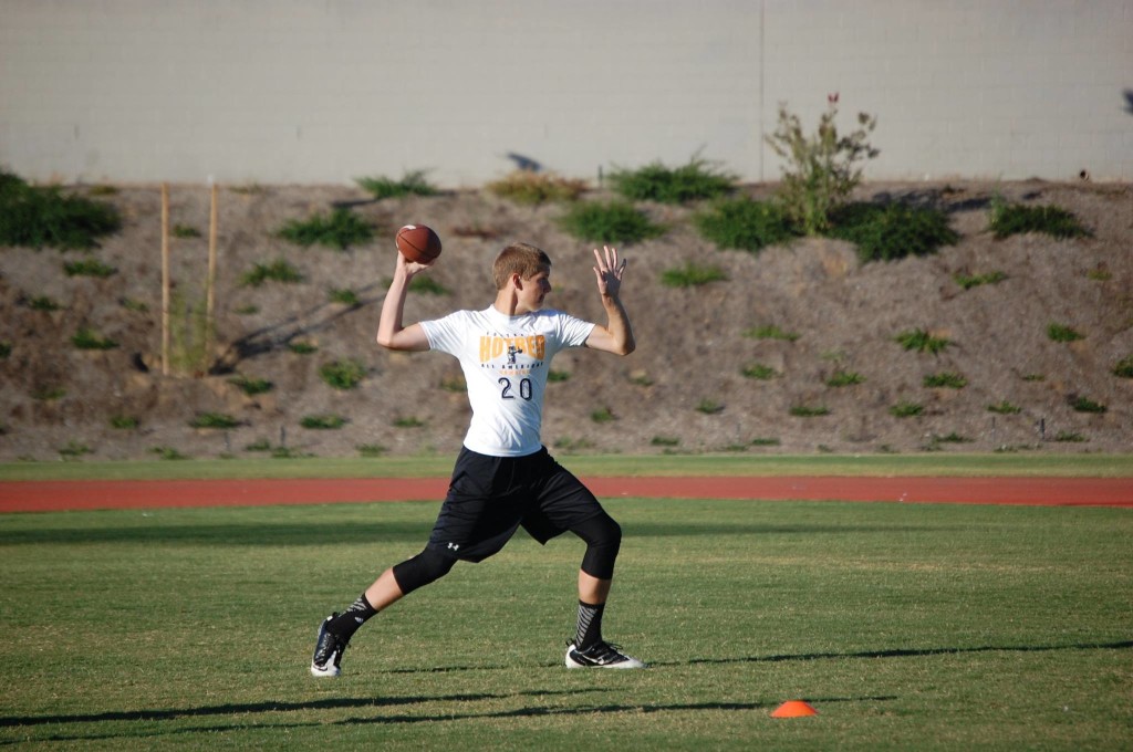 Ryan competing in West Coast Combine 2014