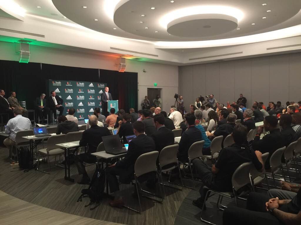 Richt Miami Opening presser