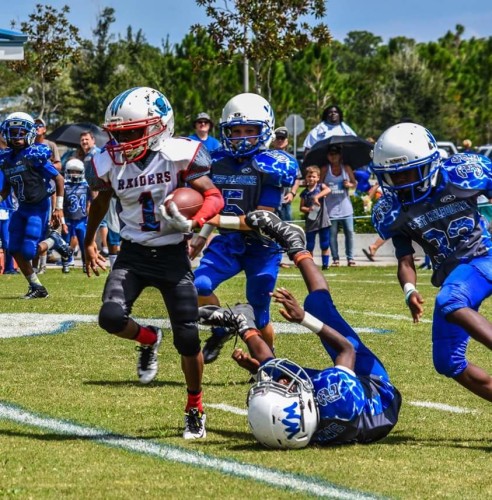 Jaden Brown aka Flo Rida had a awesome weekend rushing and playing defense for the win against West Melbourne in the 10U Division